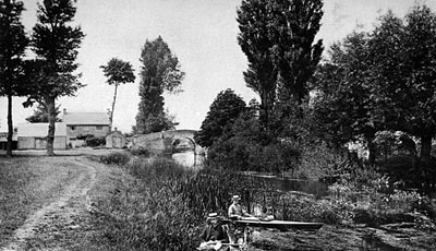 Side Stream Radcot c1860-1887, photograph by Henry Taunt, reproduced by permission of English Hertitage.NMR AL0488/005/01
